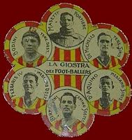 Figurine in latta delle squadre di calcio del 1928-30